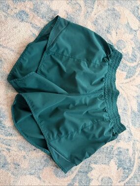 lululemon athletica Teal Green Athletic Shorts